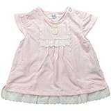 《H28年夏物》(日本製) Pample Mousse(パンプルムース) ファンシードビー天竺オーバーブラウス 90cm/PK NO.DP-62210