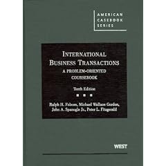 International Business Transactions: A Problem-Oriented Coursebook