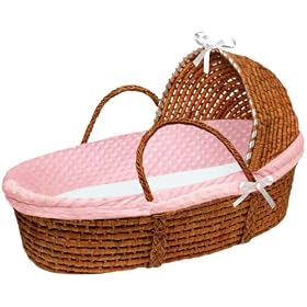 Badger Basket's Doll Dressing Table with Folding Baskets