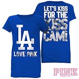 Los Angeles Dodgers Victoria's Secret PINK&Atilde;&macr;&Acirc;&iquest;&Acirc;&frac12; Kiss Cam Tee