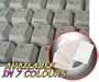 THAI KEYBOARD STICKERS WITH GREEN LETTERING ON TRANSPARENT BACKGROUND