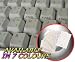 THAI KEYBOARD STICKERS WITH GREEN LETTERING ON TRANSPARENT BACKGROUND Image