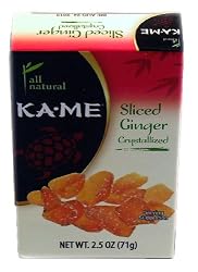 Ka-Me Crystallized Ginger, 2.5-Ounce Units (Pack of 12)