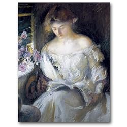 Girl Reading - 5" x 7" Museum Quality Greeting Card