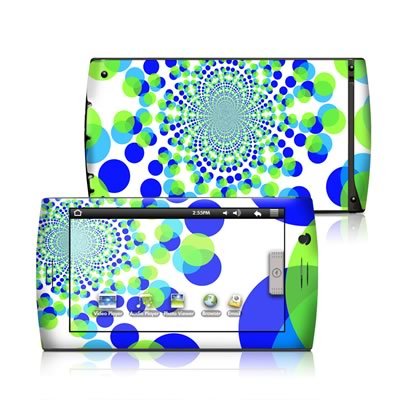 Spiral Dots Design Protective Skin Decal Sticker for Archos 7 Home Tablet Review
