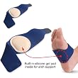 PolyGel Silicone Gel Foot Arch Wraps SM/MD - (Set of 2)