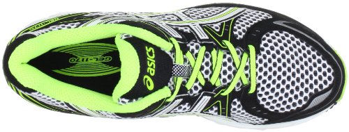 Asics Men's Gel 1170 Pearl White/Yellow Trainer T1P0N 0100 9.5 UK