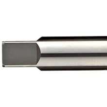 Alvord Polk 155-S-01 High-Speed Steel Taper Pin Reamer Set, Straight Flute, Uncoated Finish, 11-Piece, #0 - #10 Taper Pin Sizes in Wood Case