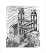 M. C. Escher (Waterfall) Art Poster Print - 22" X 26"