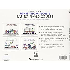 John Thompson's Easiest Piano Course - Part 2 - Book Only