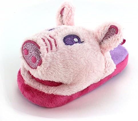 Wiggle Warms Angel the Pig Kids Scuff Slippers (L 2/3 M US Little Kid)