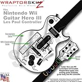 Chrome Drip on White Skin by WraptorSkinz TM fits Nintendo Wii Guitar Hero  ....