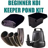 Garden Water Features & Outdoor Fountains item: Patriot Fish Keeper Beginner Pond Kit With 10' x 15' EPDM Pond Liner