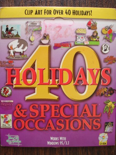 40 Holidays & Special Occasions Clip Art