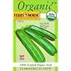 Ferry-Morse Organic Seeds 3124 Squash - Black Beauty (Zucchini), 4.25 Gram Packet