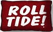 Univ of Alabama Roll Tide Pillow - 13 x 17 Pillow - Alabama Crimson Tide