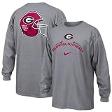 Nike Georgia Bulldogs Ash 2008 Practice Long Sleeve T-shirt