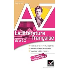 La litt�rature fran�aise de A � Z