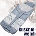 Produkt-Bild: WIFS01grau_muster Fleece Winterfu&szlig;sack