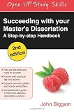 Succeeding with Your Masters Dissertation: A Step-by-Step Handbook