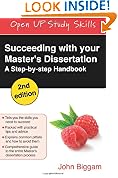 Succeeding with Your Master's Dissertation: A Step-by-Step Handbook
