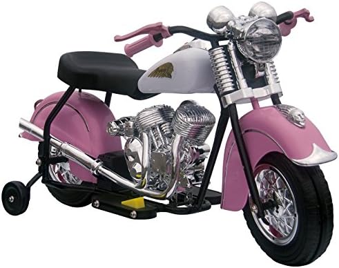 Little Vintage Indian Motorcycle, Pink