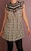 Kera Silk Lace Ruffle Neck Mini Dress