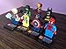 8pcs Super Heroes Iron Man Spiderman Superman Batman Hulk Wolverine Building Blocks Brick Minifigure Toy