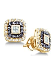 0.51 cttw. Diamond Fashion Earrings 14K White Gold