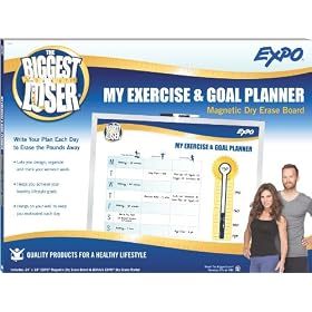 Expo Biggest Loser Exercise Schedule White Board (1770994)