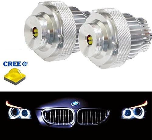 Dahosun 2x Much Brighter Cree LED Angel Eyes Headlight for BMW