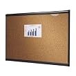 Quartet B243G Quartet Prestige Bulletin Board, Graphite-Blend Cork, 36 x 24, Aluminum Frame