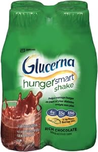 Glucerna Hunger Smart Shake, Rich Chocolate, 11.5 fl. oz., 4 Count