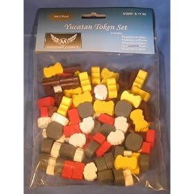 Settlers of Catan Yucatan Wooden Token Set!