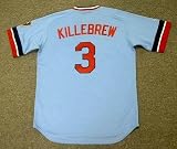 HARMON KILLEBREW Minnesota Twins Majestic Cooperstown Throwback Baseball Jersey, LARGE