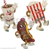 Drive-In Theater Vintage Style Snack Metal Signs