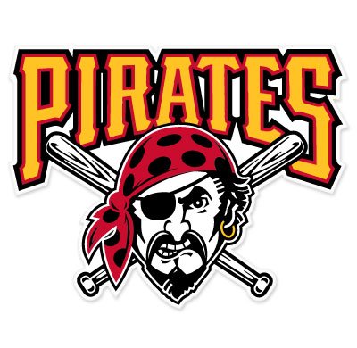 Pittsburgh Pirates MLB car bumper sticker decal (5