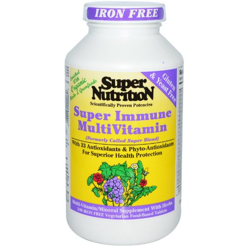 Super Immune Multivitamin without Iron (replaces Super Blend) - 240 - Tablet
