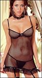 Fishnet Lingerie Babydoll