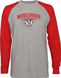 Wisconsin Badgers Grey IZOD Thermal Raglan Long Sleeve Shirt