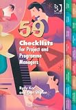  : 59 Checklists for Project and Programme Managers