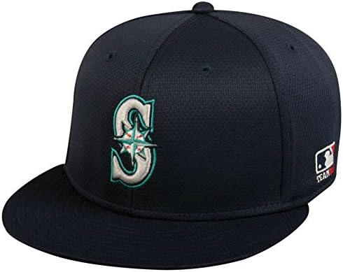 Seattle Mariners Velcro Adjustable Mesh Cap (Home, Adult)