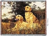 Golden Retriever Throw - 53 x 70 Blanket/Throw