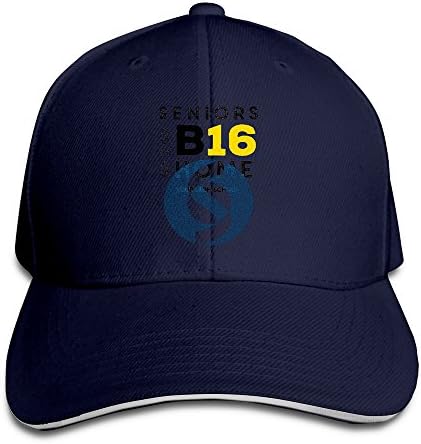 Go B16 Or Go Home Class Of 2016 Adjustable Sandwish Baseball Caps Navy