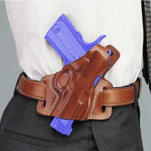 Galco Silhouette High Ride Holster for S&W N FR .44 Model 29/629 4-Inch (Black, Right-hand)