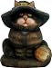 Halloween Cat Ornament - Russian Handcarving