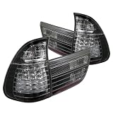 00-05 BMW E53 X5 Led Taillights 4Pcs - JDM Black 
