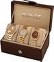 August Steiner Women's AS8063RG Dazzling Diamond Swiss Quartz 3 Watch Set August Steiner Women's AS8063RG Dazzling Diamond Swiss Quartz 3 Watch Set