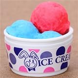 ice cream cup blue eraser from Japan by IwakoIMAGE
