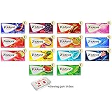 Trident Sugar Free Chewing gums Pack of 14 (Assorted Flavors)